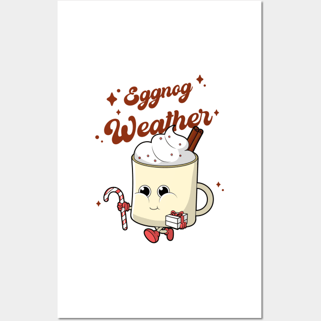 Eggnog Weather Wall Art by Jcaldwell1